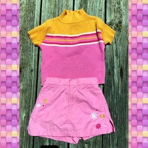 - Toddler Skort & Sweater Set SZ 3T! VGUC!